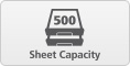 500 Sheet Capacity